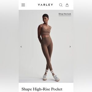 VARLEY Shape High-Rise Pocket legging